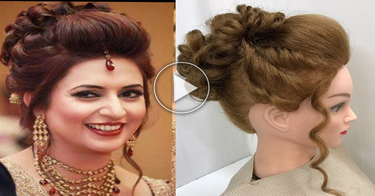  Puff  Hairstyle  how to make puff  hairstyle  bollywod style  